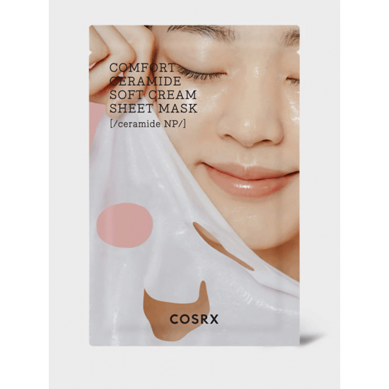 COSRX Balancium Comfort Ceramide Soft Cream Sheet Mask 26ml COSRX Balancium Comfort Ceramide Soft Cream Sheet Mask 26ml